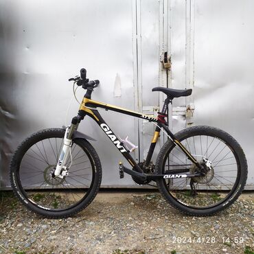 рама велосипед: Giant ATX 777 состояние хорошее, алюминий, рама М, гидравлика,широкий