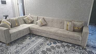metbex kunc divan: Künc divan dəsti - L şəkilli, geniş oturma sahəsi ilə rahat künc — 1