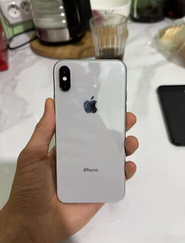 сколько стоит iphone xs в кыргызстане: IPhone X, Б/у, 64 ГБ, Белый, Чехол, 82 %