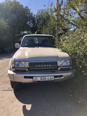 тайота aleks: Toyota Land Cruiser: 1996 г., 4.2 л, Механика, Бензин, Внедорожник