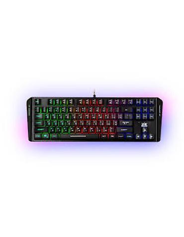 asus tuf dash: 2E KG355 - Tam ölçülü, simli USB qoşulma - Rəngarəng RGB arxa işıq — 1