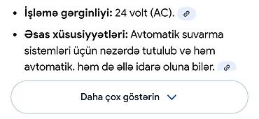 solenoid: Elektromaqnitli suvarma klapanı - Tətbiq: bağ və istixana suvarma — 4