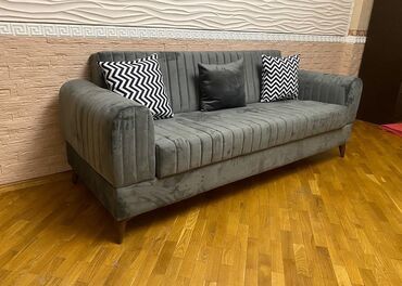 Divanlar: Divan, Açılmayan, Bazasız, Vеlur parça, Şəhərdaxili pulsuz çatdırılma — 8