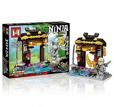 Игрушки: Конструктор Ninja MG10020, 86 деталей - Тематика: ниндзя и восточный — 1