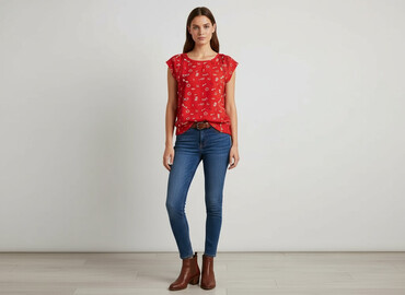 bluza azteckie wzory: Orsay, Жіноча блуза, розмір XS на lalafo.pl bluza azteckie wzory: Orsay, Жіноча блуза, розмір XS