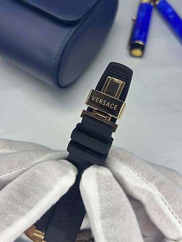 Aksesuarlar: Yeni, Qol saatı, Versace, rəng - Qara — 9