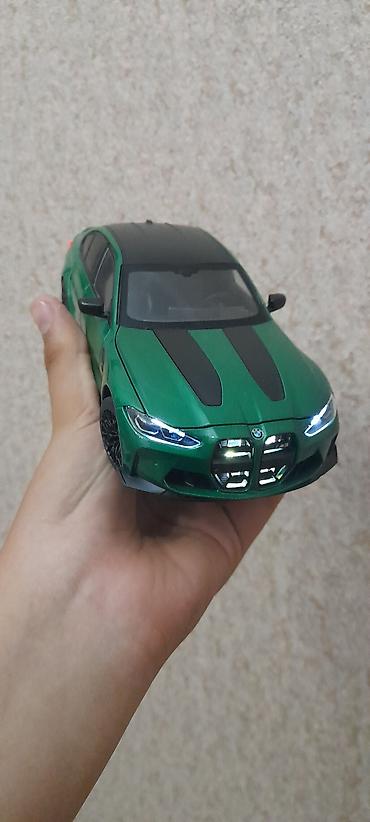Искусство и коллекционирование: Bmw m3 g80 1:24 Ölüçdə Lisenziyalı Təzədir Səsli və İşıqlı Hər yeri — 3