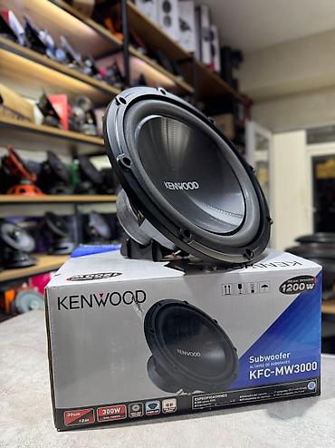 Сабвуферы для авто: Kenwood оригинал саб. Основная задача сабвуфера Kenwood KFC-MW3000 в — 7