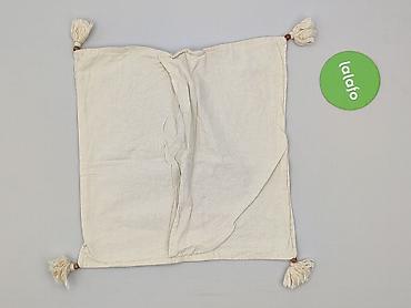 styl gotycki: Poszewka dekoracyjna na poduszkę – boho/etno - Kolor: naturalny/ecru — 3