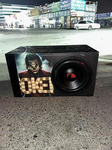 Avtoelektronika: Avtomobil üçün audio sistem dəsti - Subwoofer: Joker dizaynlı — 2