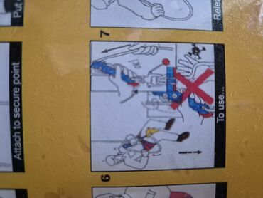 Digər idman və istirahət malları: 50 metr hündürlükdən aşağı düşmək üçün təhlükəsizlik — 7