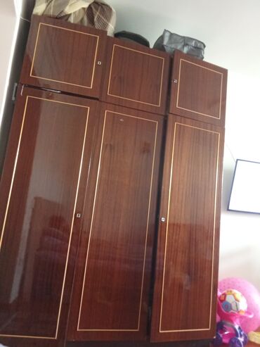 угловой шкаф в гостиную: Açılan, 6 qapı Düz dolab, Qarderob, paltar dolabı