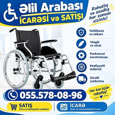 plov arabası: Əlil arabası – icarəsi və satışı Xüsusiyyətlər: - Təhlükəsiz və — 1
