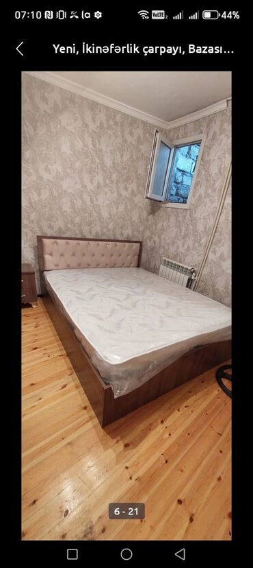 Çarpayılar: İkinəfərlik çarpayı, Bazalı, Matras ilə, Siyirməsiz -da lalafo.az — 2 Çarpayılar: İkinəfərlik çarpayı, Bazalı, Matras ilə, Siyirməsiz — 2