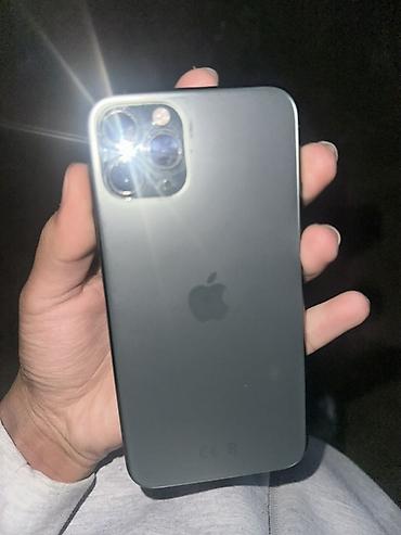 iphone cs max: IPhone 11 Pro, Б/у, 256 ГБ, Matte Midnight Green, Защитное стекло, Чехол, 100 % — 2
