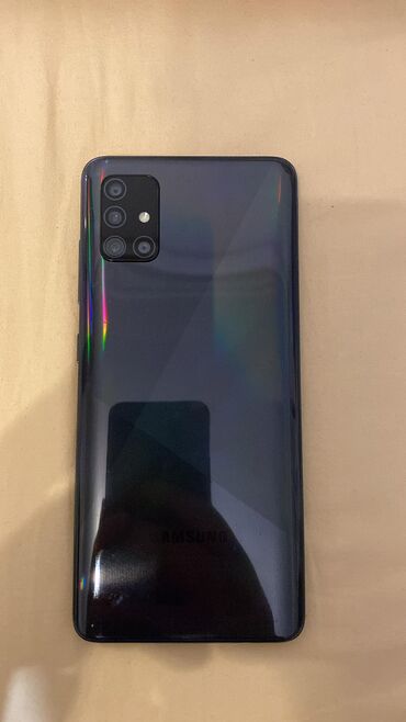 samsung j3 (2018 qiymeti): Samsung Galaxy A51, 64 GB, rəng - Göy