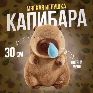 Игрушки: Капибара с соплей [ акция 50% ] - низкие цены в городе! Качество