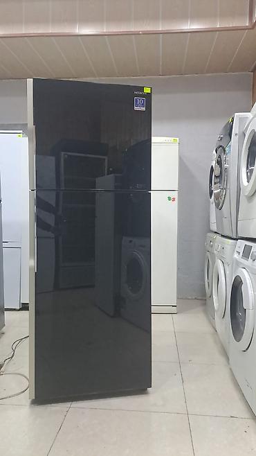 soyuducu qutu: HITACHI iki qapılı soyuducu (üstdə dondurucu, altda soyuducu bölmə) — 1