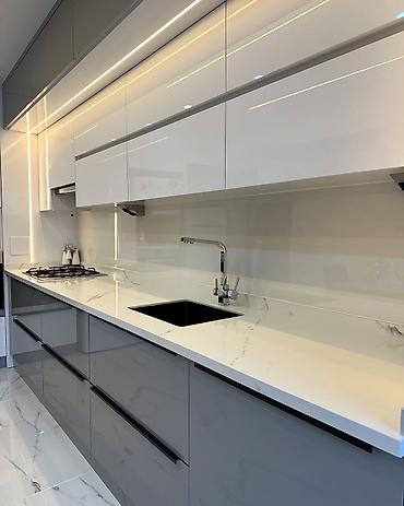 silver kitchen: Кухонный набор на заказ, ЛДСП, 14–30 дней, Бесплатная доставка, Гарантия — 6