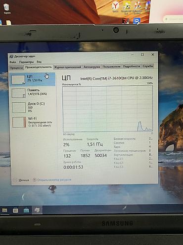 режим ноут 14: Ноутбук Samsung 15.6" Характеристики по скриншотам диспетчера задач — 5