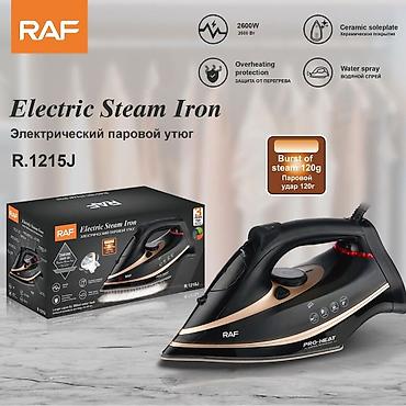 buxarli tozsoranlar: RAF Electric Steam Iron R.1215J buxarlı ütü - Güc: 2600W – sürətli — 1