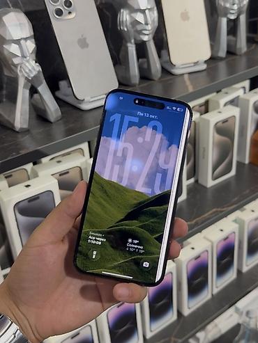 Apple iPhone: IPhone 14 Pro Max, Б/у, Черный, Защитное стекло, 79 % — 2