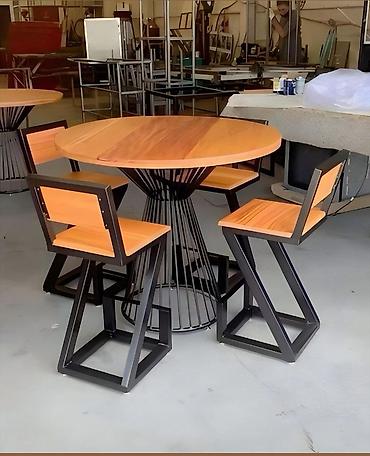 Sifarişlə restoran masaları: Kvadrat masa, Açılmayan, Taxta — 32