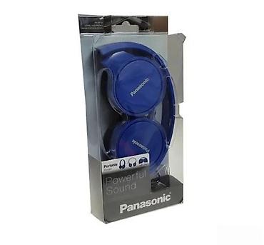 Slušalice: Panasonic on-ear žičane slušalice – plave - Tip: klasične on-ear — 1
