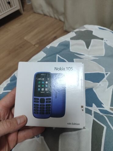 телефон раскладушка: Nokia 105 4G, Новый, цвет - Черный, 2 SIM