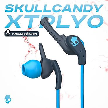 качан: Зымдуу вакуумдук кулакчындар, SkullCandy, Жаңы, түсү - Кара — 2