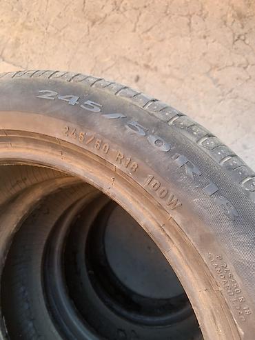 р18 235 55: Шины 245 / 50 / R 18, Лето, Б/у, Комплект, Легковые, Pirelli — 4