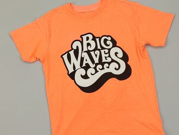 pomarańczowa koszulka dziecięca: Koszulka, 10 lat, 134-140 cm, stan - Bardzo dobry
