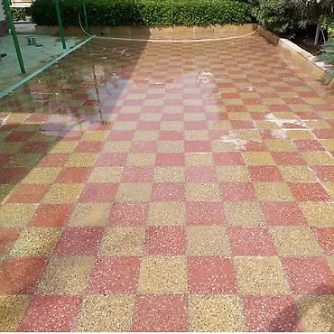 hamam dizaynlari: Həyətyanı sahələr üçün dekorativ tamet (beton döşəmə daşları) — 7