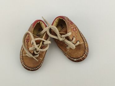 wysokie buty dla dziewczynki: Buciki niemowlęce, 18, stan - Dobry
