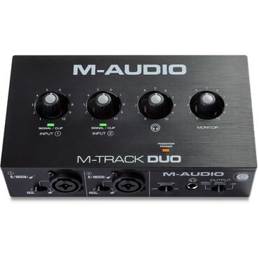 Kompüter ehtiyyat hissələri: M - Audio M - Track Duo Amerikan şirkəti M-Audio kiçik, başlanğıc
