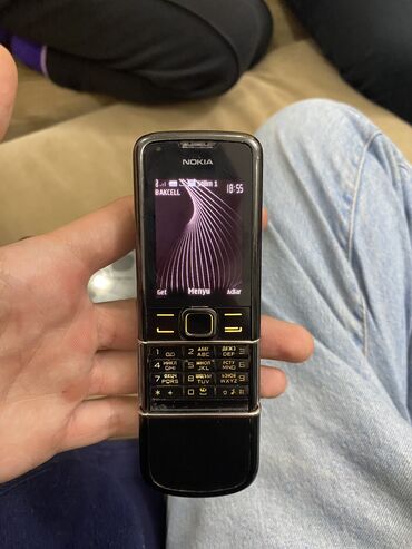 8800 nokia carbon: Nokia 8, 2 GB, rəng - Qara, Düyməli, İki sim kartlı
