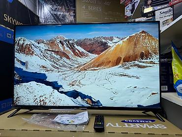 Телевизоры: Телевизор samsung 43Q80 smart Android tv с интернетом youtube, 110 см — 27