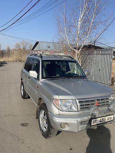 поджеро ио: Mitsubishi Pajero Pinin: 2003 г., 1.8 л, Механика, Газ, Внедорожник — 2
