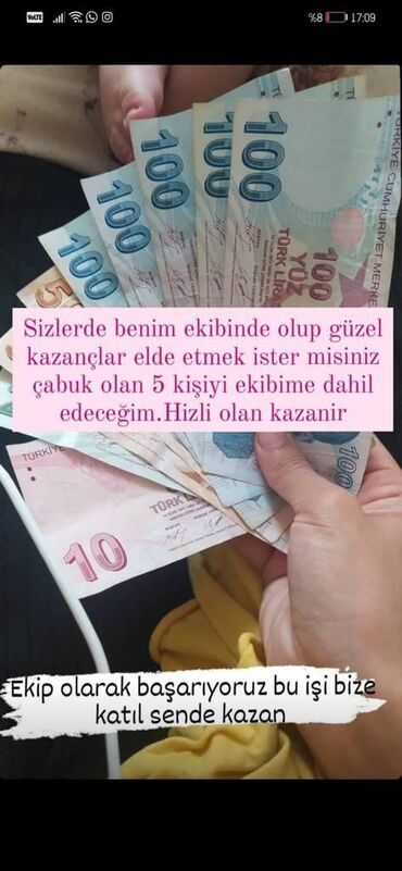 qabyuyan vakansiya: Salam. Size cox qazancli Sade şertli ve en esasi 200+ artan gelirli