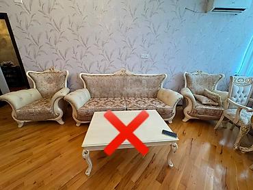 İşlənmiş, Divan, 2 kreslo lalafo.az -da İşlənmiş, Divan, 2 kreslo