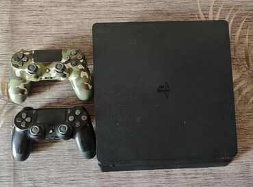 sony playstation 4 500gb: İdeal vəziyyətdə PS4 slim. İlk sahibi mənəm, ev şəraitində səliqəli