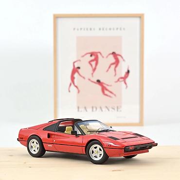 🏎️ Ferrari 308 GTS 1982 – Red – Norev Norev Ferrari 308 GTS iz 1982