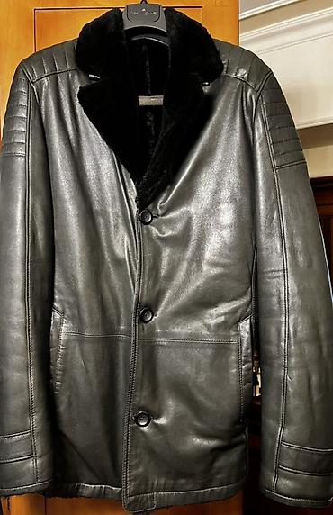 paltolar: Virado Leather kişilər üçün dəri dublyonka. Real alıcıya endirim — 1