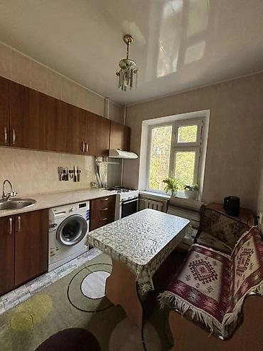 колледжи: 2 комнаты, 47 м², Аламедин-1 мкр 105 серия, 2 этаж, Дизайнерский ремонт — 8