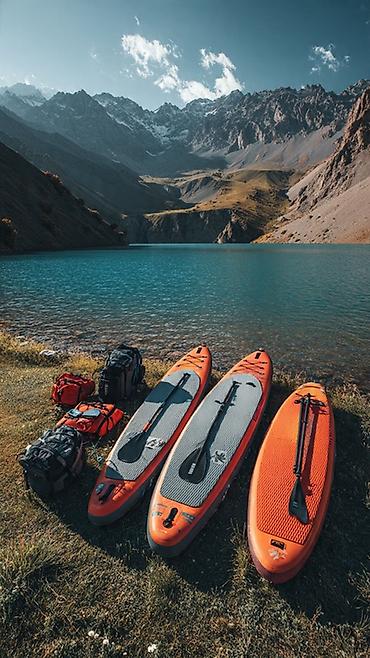 Лодки и комплектующие: SUP-доски для катания и туринга - Надувные SUP-доски разной длины и — 1