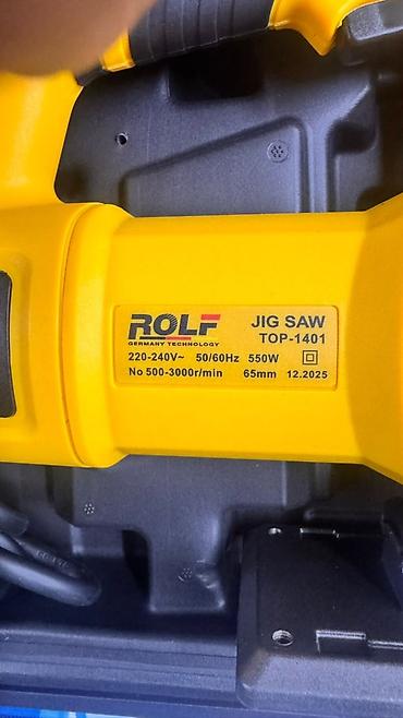 графировка: Лобзик электрический ROLF JIG SAW TOP-1401 - Питание: 220–240 В — 3