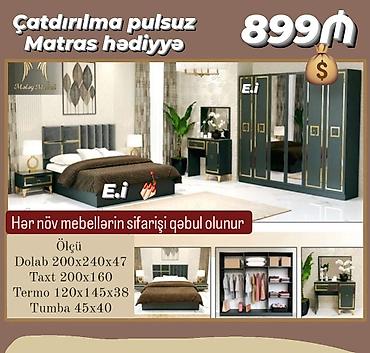 gənc yataq dəsdi: Yataq otağı dəsti rəng seçimi var — 1