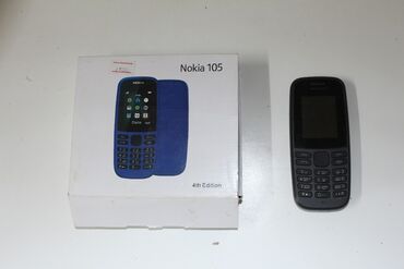 Nokia: Nokia 105 4G, Новый, цвет - Черный, 2 SIM