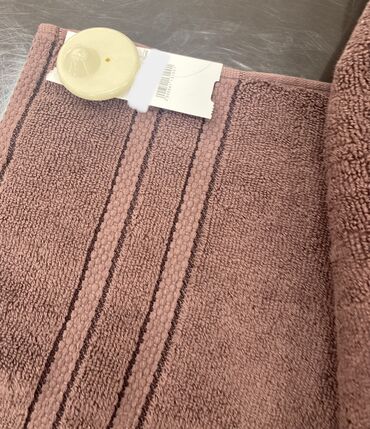hamam üçün tülpan: Hamam üçün Yeni rəng - Qəhvəyi Pambıq Dəsmal, Ünvandan götürmə