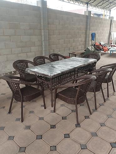 Комплекты садовой мебели: Комплект садовой мебели, Стол, Ротанг — 24